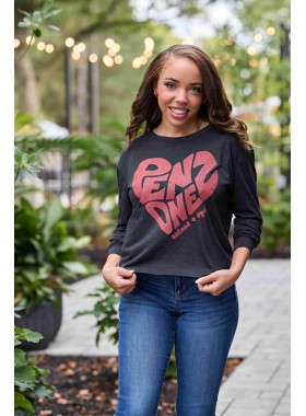 **NEW** Penzone Red Heart Crop Long Sleeve (2XL)