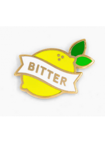 Bitter Lemon Enamel Pin