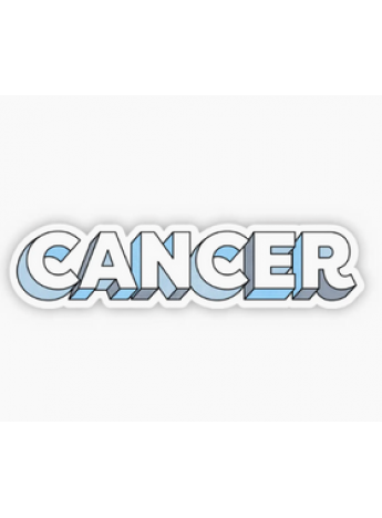 Cancer Sticker 