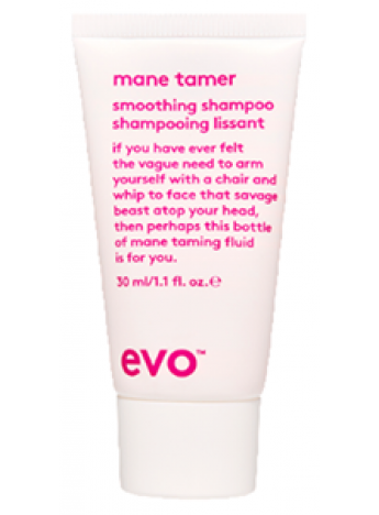 mane tamer smoothing shampoo travel size