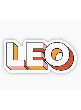 Leo Sticker 
