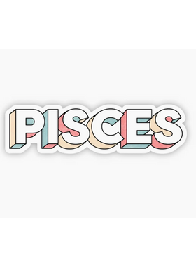 Pisces Sticker 